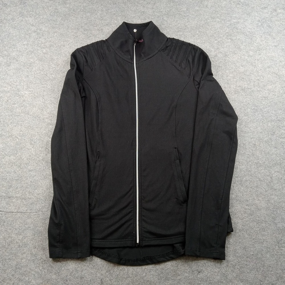 Betsey Johnson Jacket Womens Large Performance Full Zip Track Athletic‎ Running